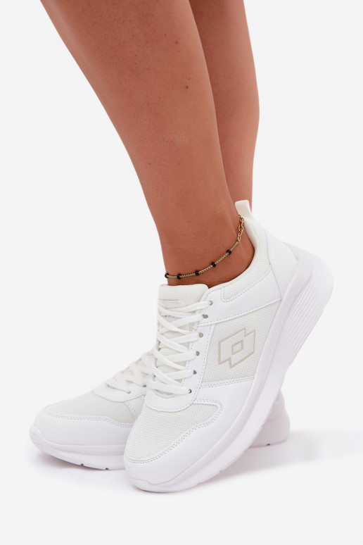 Chaussures de sport blanches unisexes LOTTO 2401651U SOBRIO OC