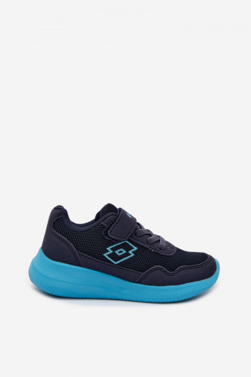 Kinder Sneakers mit Klettverschluss LOTTO 2600002K CONNEECT dunkelblau 2