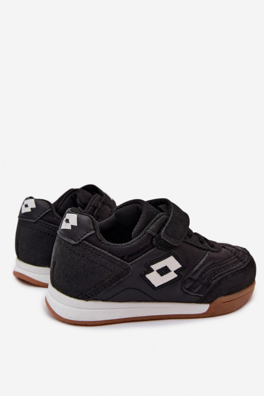 Chaussures de style sportif pour enfants LOTTO 2601640K ATIBA noires
