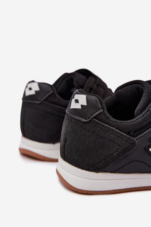 Chaussures de style sportif pour enfants LOTTO 2601640K ATIBA noires