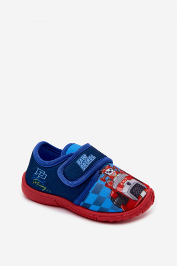Kinderslippers met klittenband PAW Patrol donkerblauw