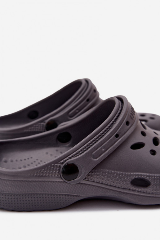Leichte graue Clogs für Herren Thistle