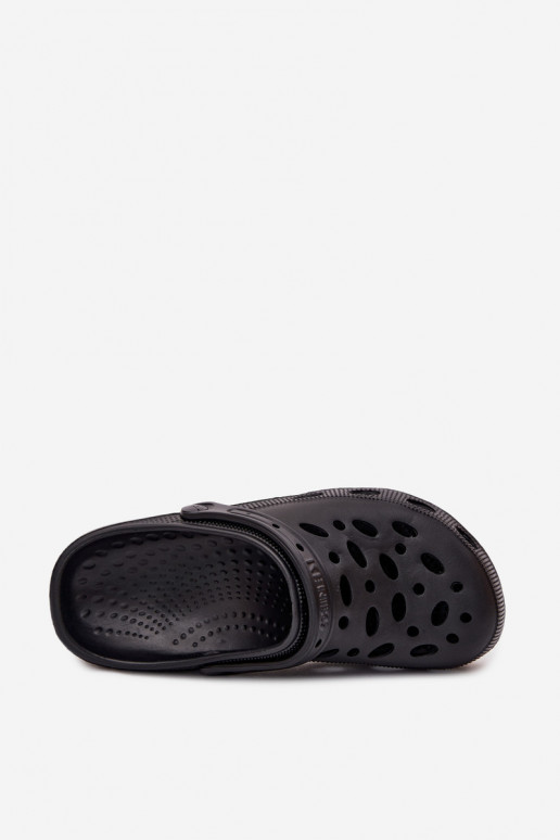 Sabots légers noirs pour hommes Thistle