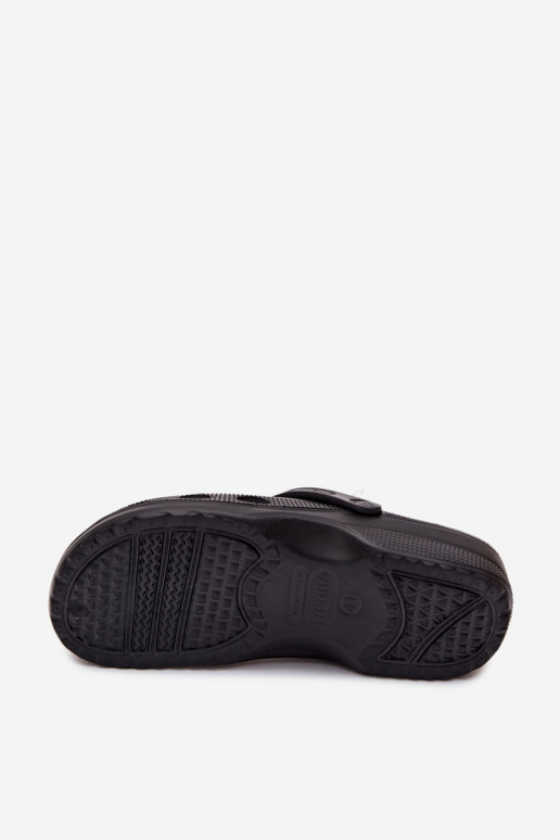 Sabots légers noirs pour hommes Thistle