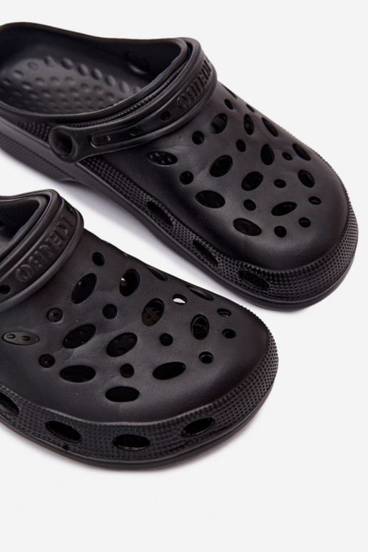 Sabots légers noirs pour hommes Thistle