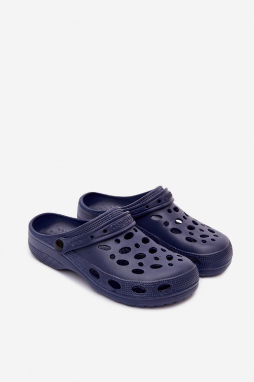 Leichte dunkelblaue Clogs für Herren Thistle