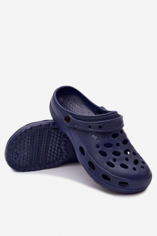Sabots légers bleu foncé pour hommes Thistle