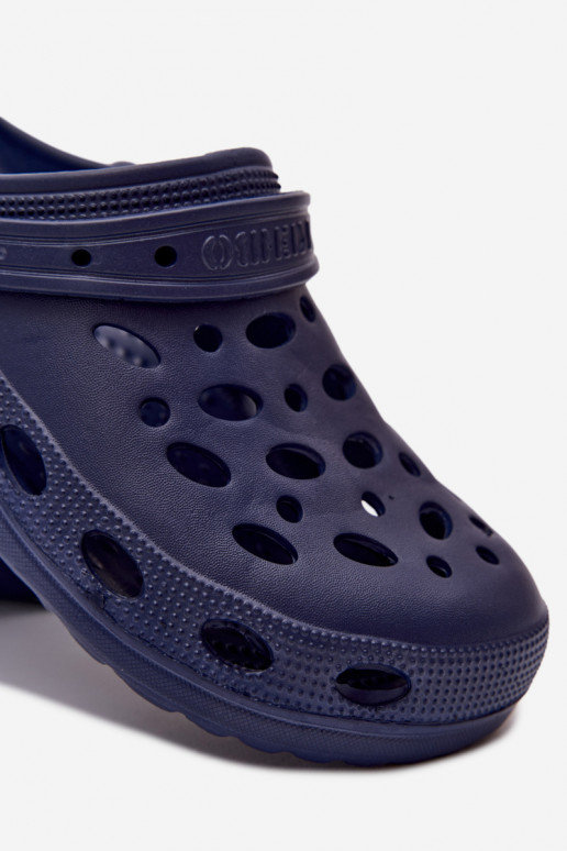 Leichte dunkelblaue Clogs für Herren Thistle
