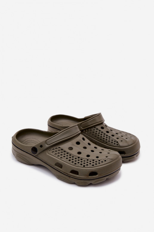 Sabots légers verts pour hommes Landry