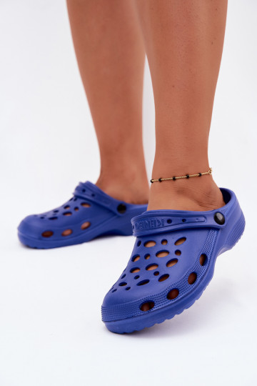 Leichte dunkelblaue Clogs für Damen Parker 2