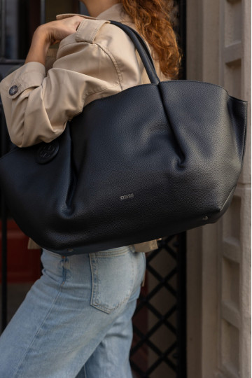 Große Damenhandtasche Big Star SS574005 schwarz