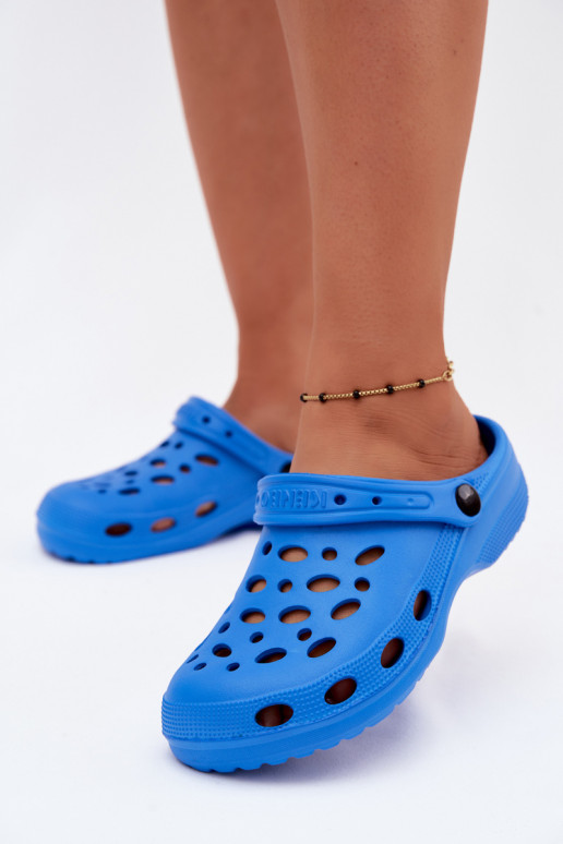 Sabots légers bleus pour femmes Parker