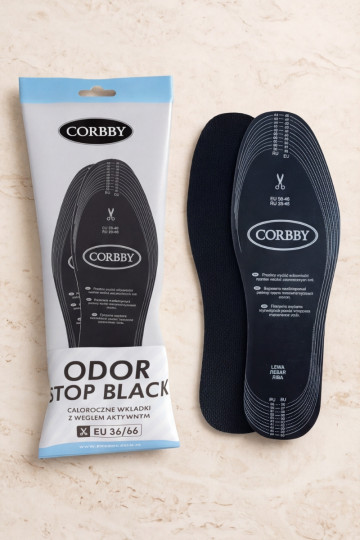 Corbby ODOR STOP anti-transpirant inlegzolen met actieve kool