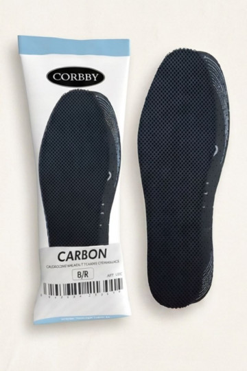Corbby CARBON inlegzolen met spacerstof en actieve kool