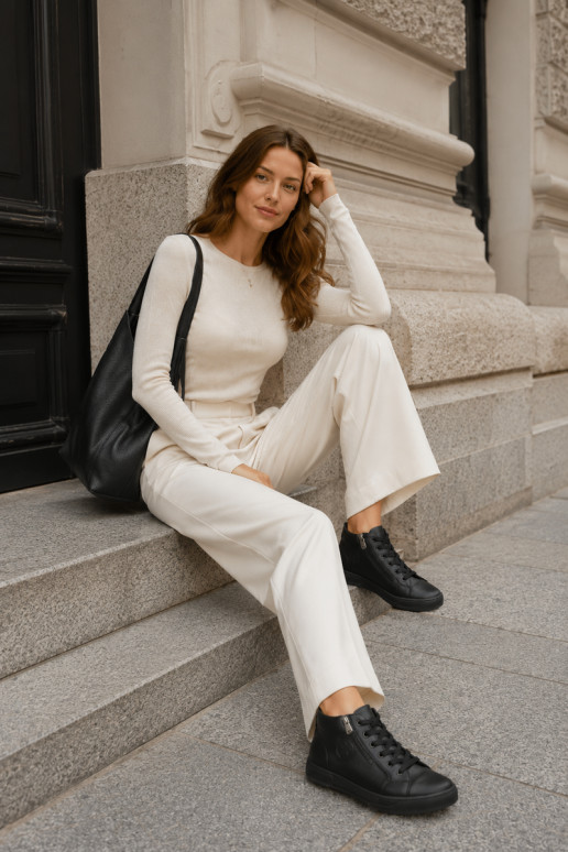 Damen Schuhe in Schwarz Brindle