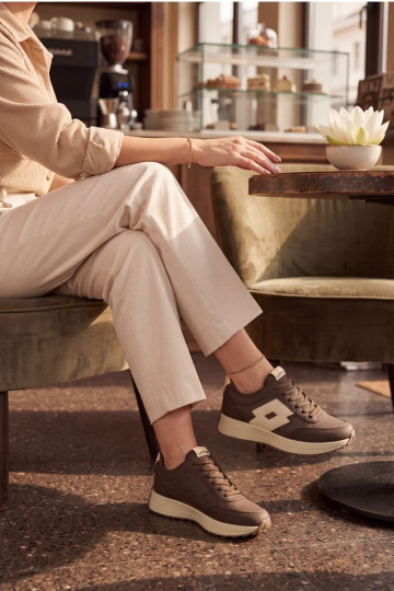 Dames sneakers LOTTO 2401930U CALENTO Chocolade