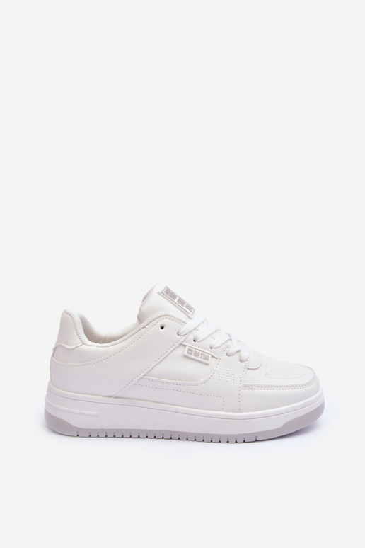 Dames sportschoenen Big Star MM274354 in witte kleur