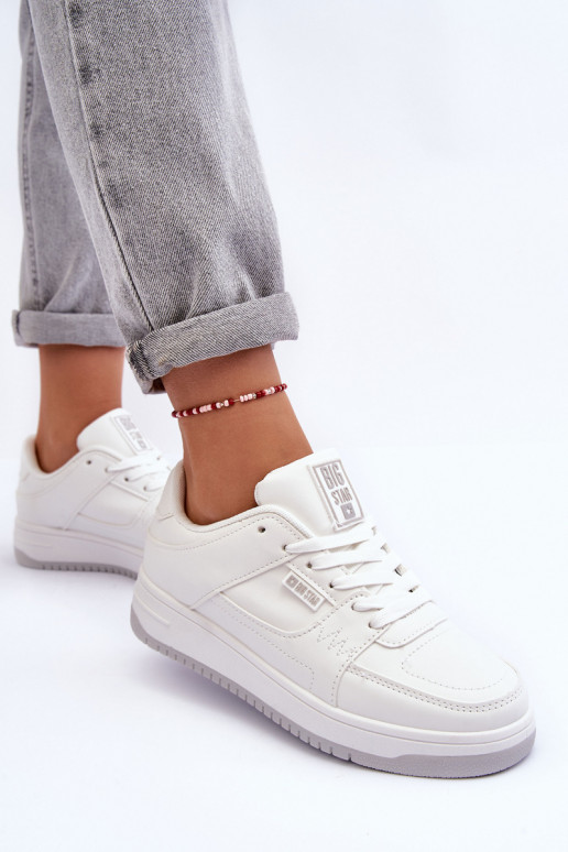 Chaussures de sport pour femmes Big Star MM274354 en blanc
