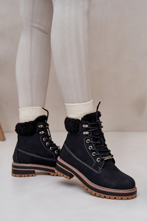 Bottes isolées pour femmes en noir Big Star OO274A287