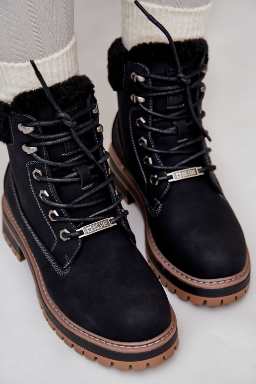 Damen isolierte Stiefel in schwarzer Farbe Big Star OO274A287