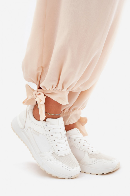 Baskets pour femmes en blanc Laaksona