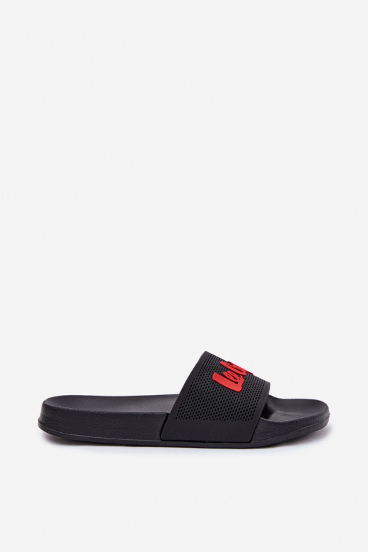 heren slippers in zwart Lee Cooper LCIN-25-07-3526M