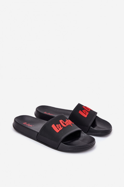claquettes pour hommes noires Lee Cooper LCIN-25-07-3526M