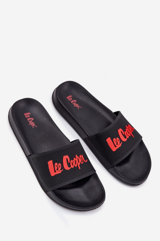 claquettes pour hommes noires Lee Cooper LCIN-25-07-3526M