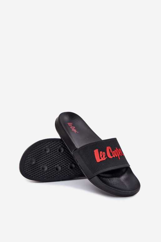 claquettes pour hommes noires Lee Cooper LCIN-25-07-3526M