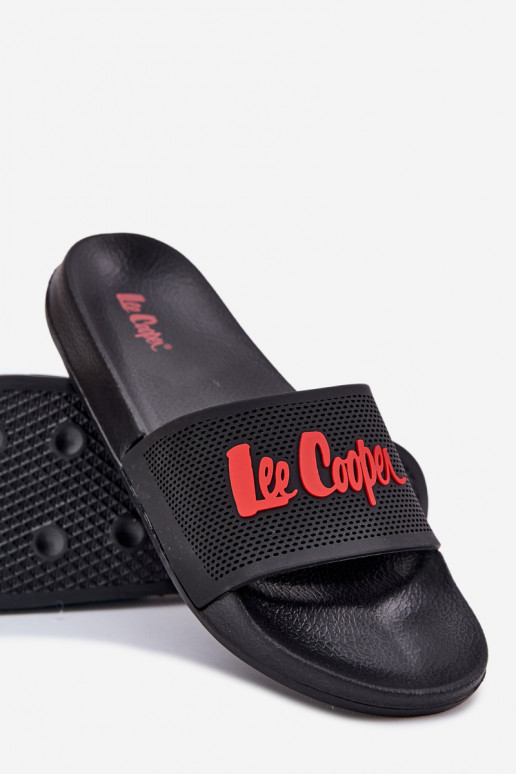 claquettes pour hommes noires Lee Cooper LCIN-25-07-3526M