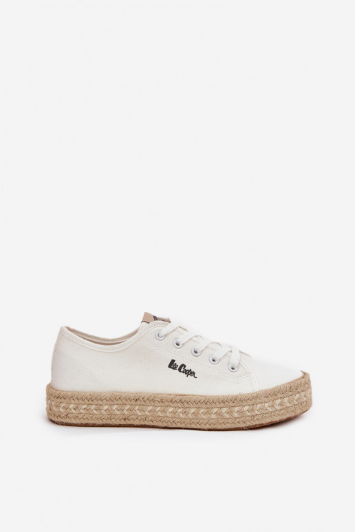 casual schoenen Lee Cooper LCIN-25-44-3217 in het wit