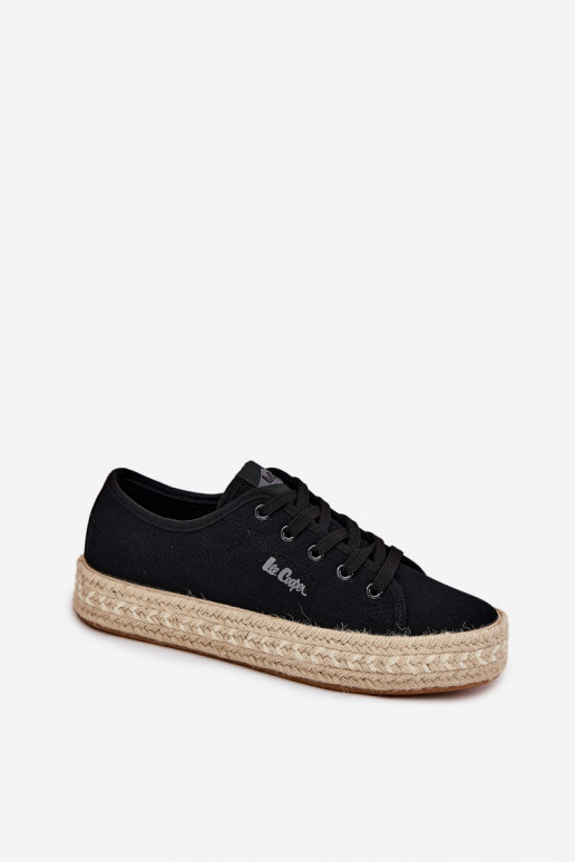 casual schoenen in zwart Lee Cooper LCIN-25-44-3216