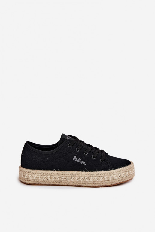 casual schoenen in zwart Lee Cooper LCIN-25-44-3216