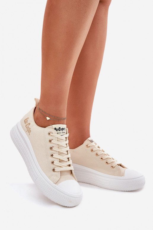 Chaussures décontractées sur plateforme en sable Lee Cooper LCIN-24-44-2464L