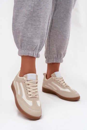 Beige Damen-Sneaker Modell Hanelor 2
