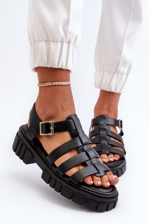 Sandales pour femmes noires Rosarose