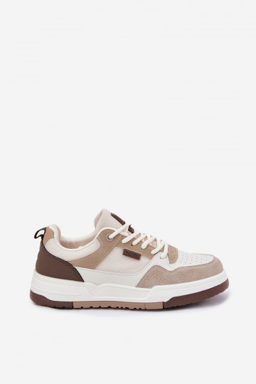 Sandfarbene Herrensneaker Big Star RR174604 2