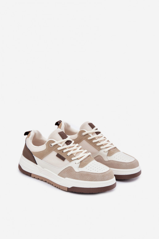 Sandfarbene Herrensneaker Big Star RR174604