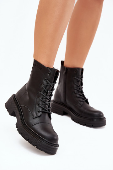 Bottes de travail pour femmes isolées Big Star OO274140 en noir 2