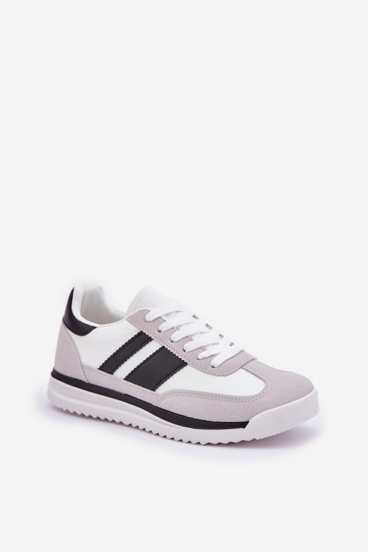 Witte dames sportschoenen Galabis