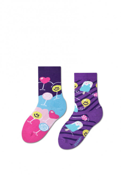 Kindersocken Set Süßigkeiten