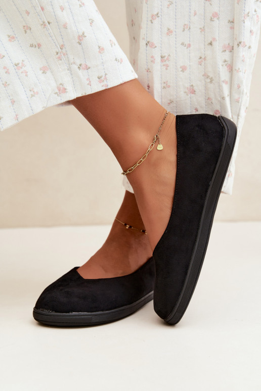 Ballerines noires barefoot Hollin