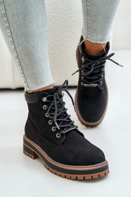 chaussures isolées pour femmes Big Star OO274A290 noires