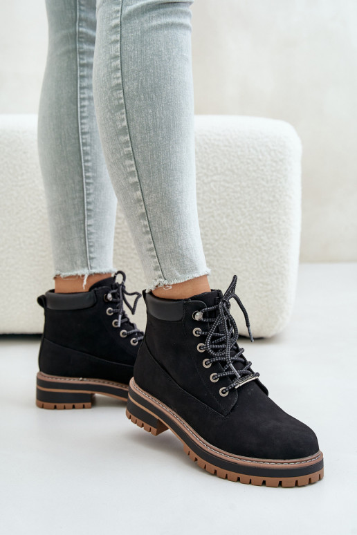 chaussures isolées pour femmes Big Star OO274A290 noires