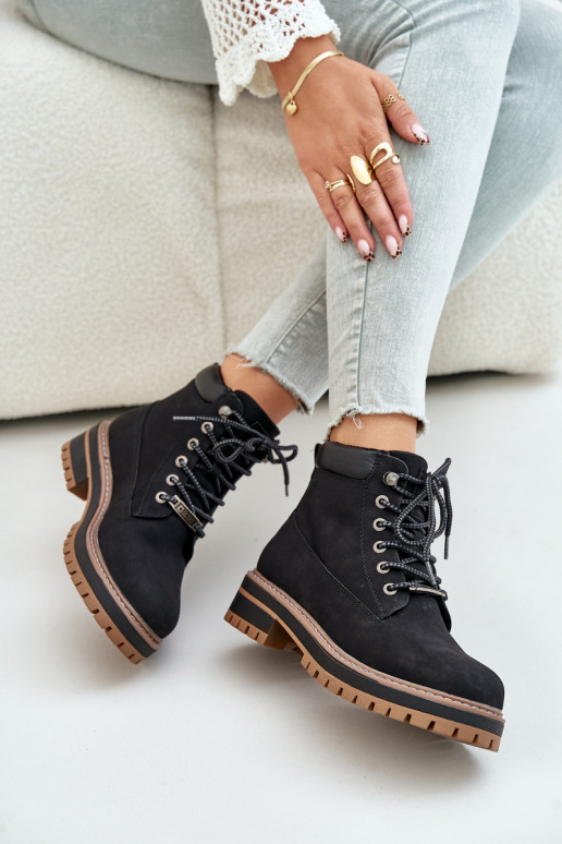 dames geïsoleerde schoenen Big Star OO274A290 zwart
