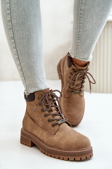 chaussures isolées pour femmes Big Star OO274A289 marron 2