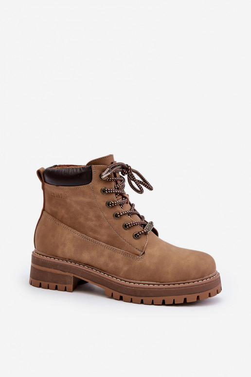 chaussures isolées pour femmes Big Star OO274A289 marron