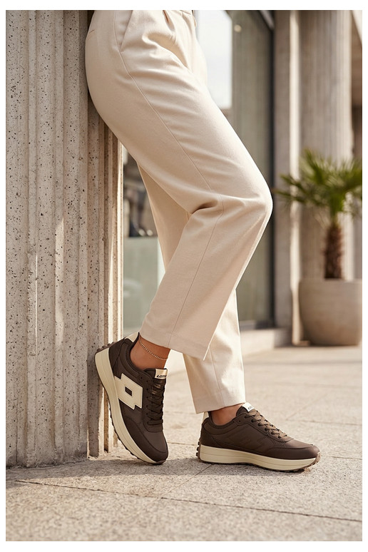 Damen Sneaker LOTTO 2401930U CALENTO Schokolade
