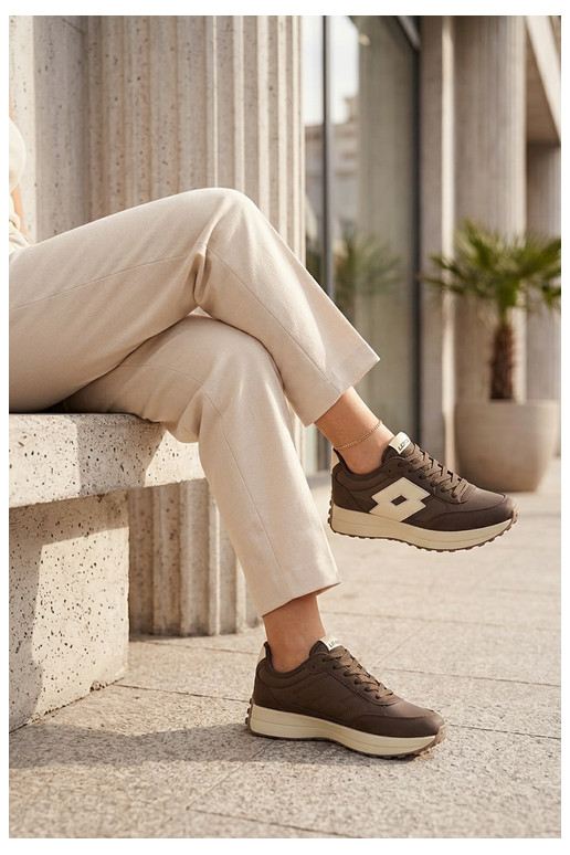 Damen Sneaker LOTTO 2401930U CALENTO Schokolade
