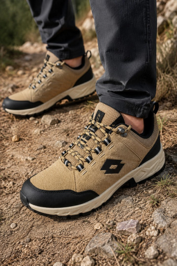 Heren wandelschoenen in bruin LOTTO 2400290U KETCHAM